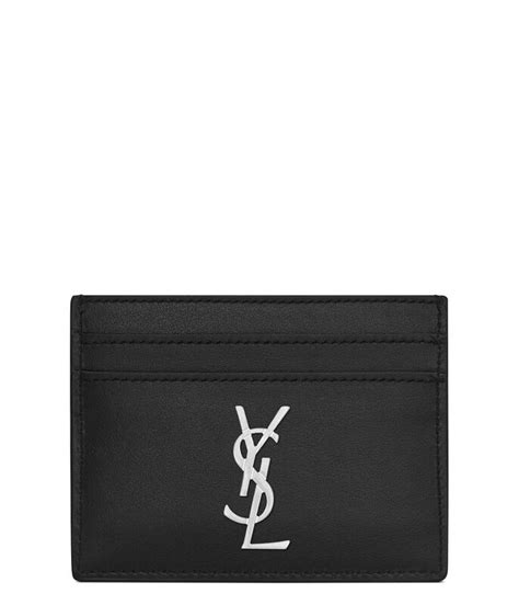 tarjetero ysl hombre|Saint Laurent Paris Tarjetero en piel Hombre .